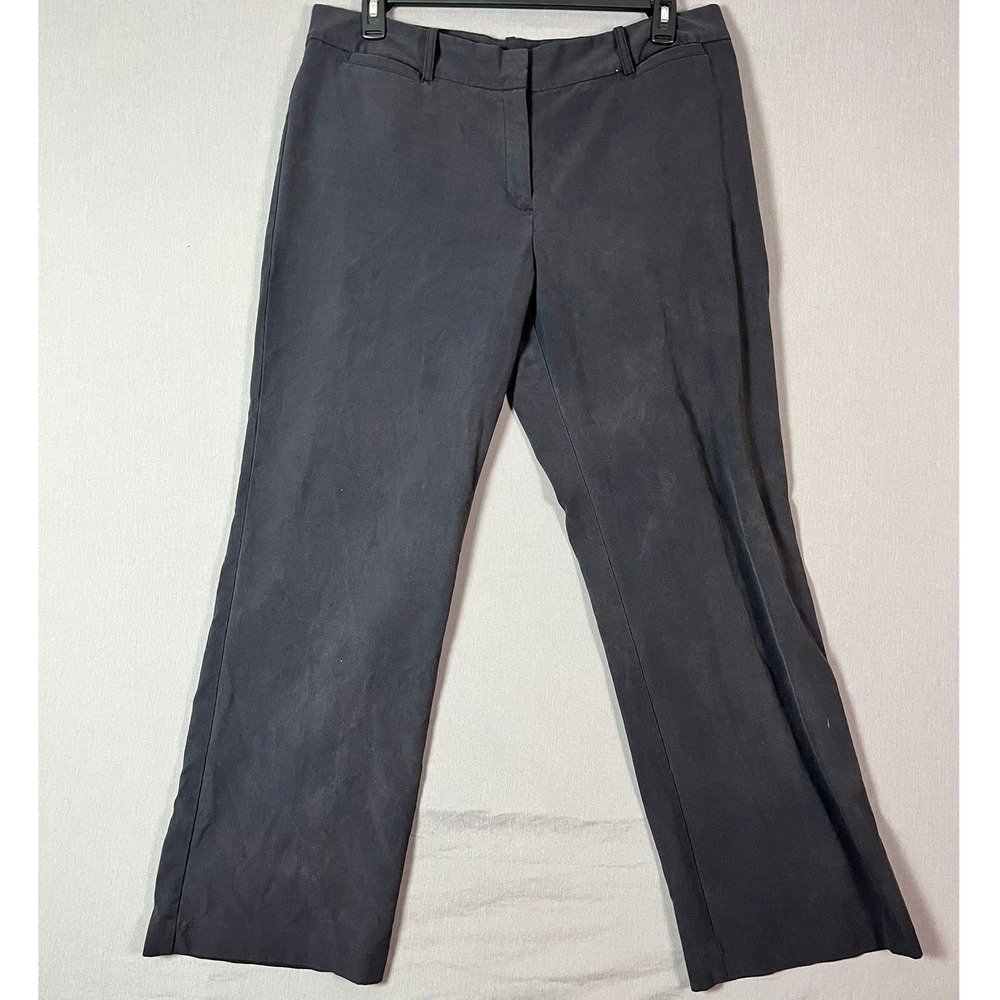 George Dress Pants 16 Polyester Rayon Blend Black Fair